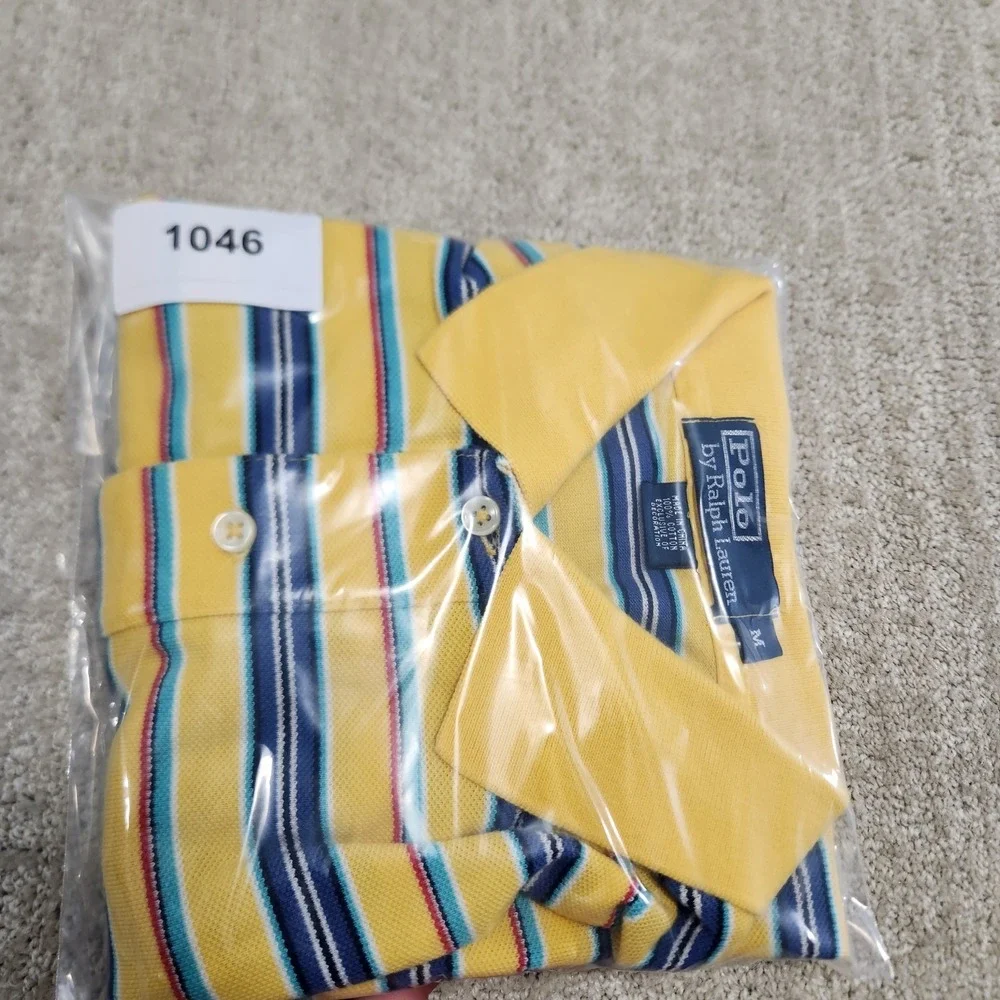 Vintage Polo Ralph Lauren Shirt Men Medium Aztec Blanket Striped‎ Navajo Native